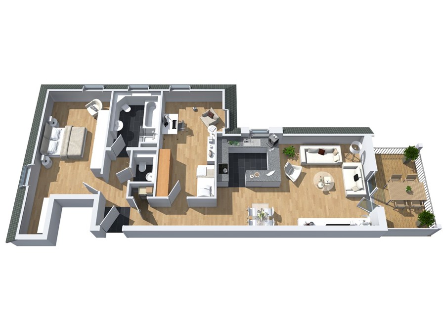 3-Zimmerwohnung (A31) - Haus A